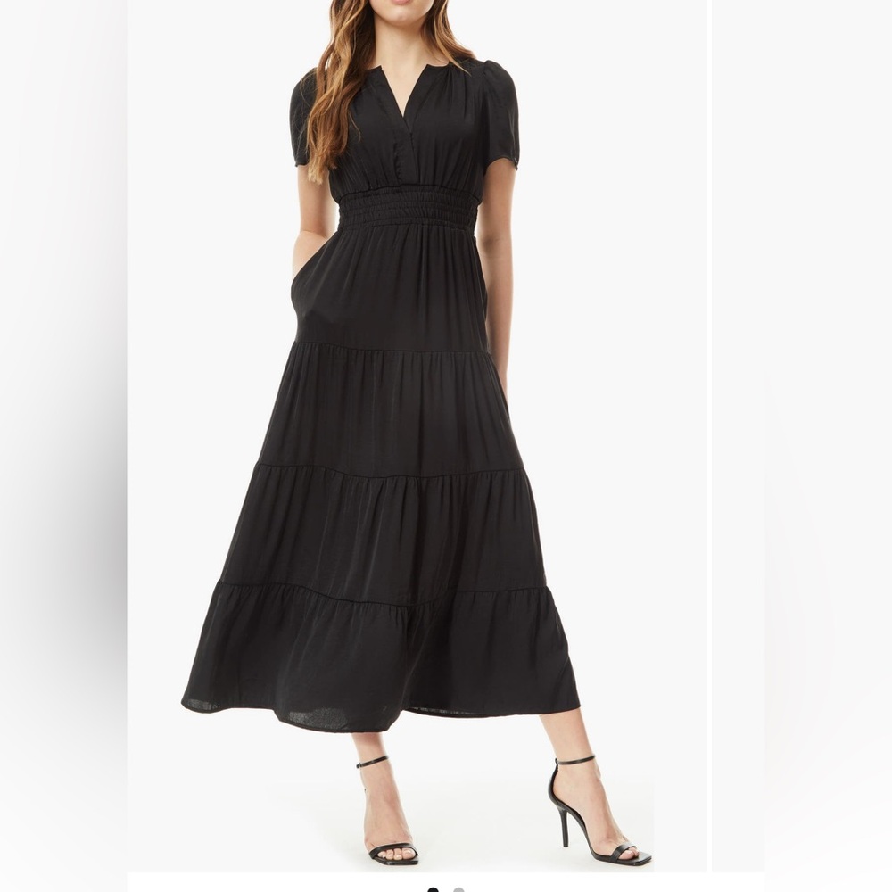 Love By Design Black Maxi Dress
